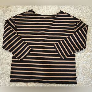 Madewell striped sweater XS